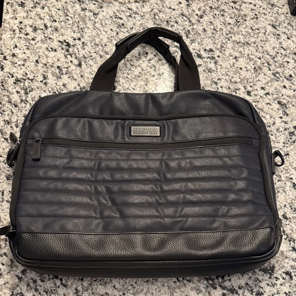 Quilted Black Briefcase/laptop case